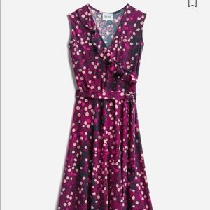 COPY - Aneeka Knit Faux Wrap Dress
